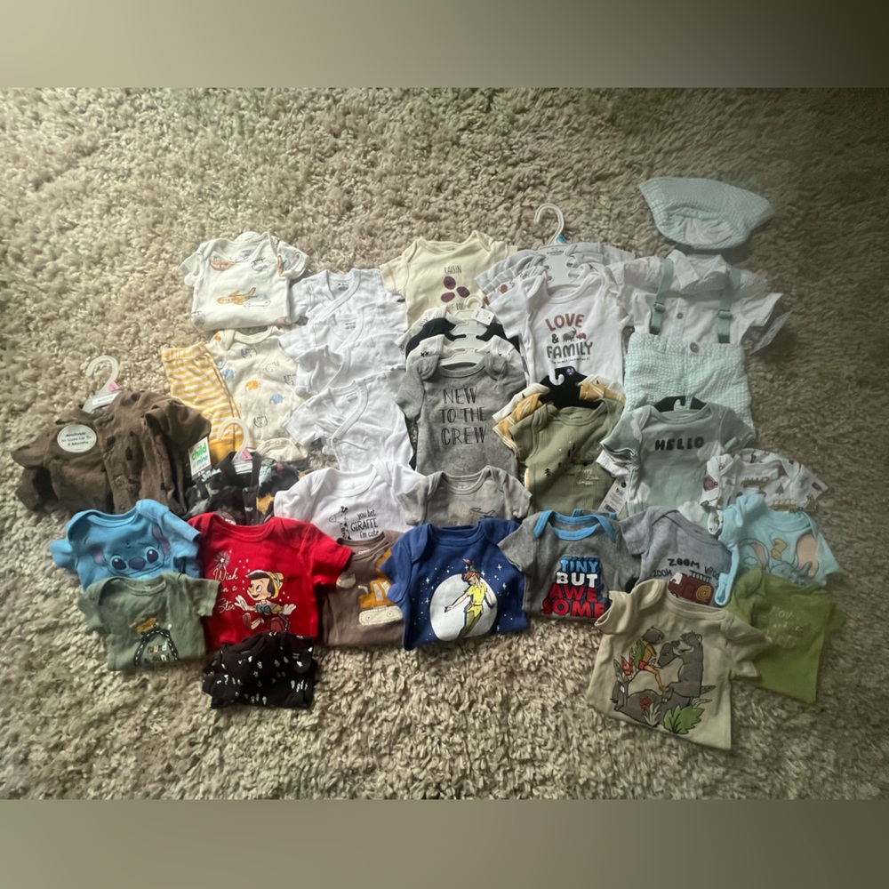 Baby Boy Clothing lot 0-6m